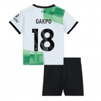 Liverpool Cody Gakpo #18 Replica Away Minikit 2023-24 Short Sleeve (+ pants)